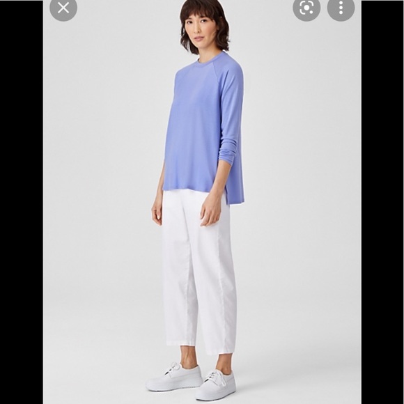 NWT EILEEN FISHER Crew Neck
Raglan Sleeve Shirt - Picture 6 of 8